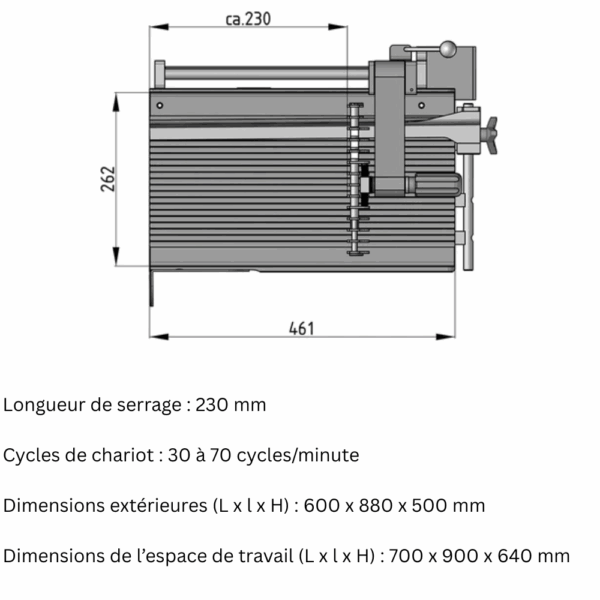 Trancheuse VA802 – Image 4