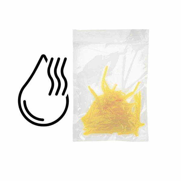 Sachets sous-vide lisses pour cuisson